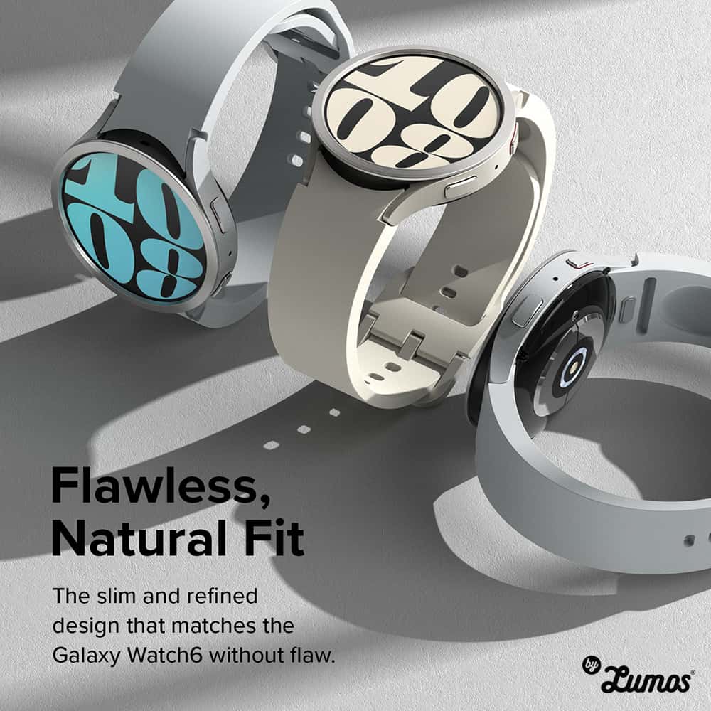 RINGKE BEZEL STYLING Samsung Galaxy Watch 6 40mm / 44mm Protective Casing Cover Premium Steel Case