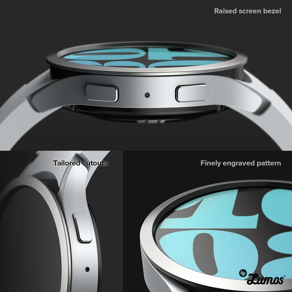 RINGKE BEZEL STYLING Samsung Galaxy Watch 6 40mm / 44mm Protective Casing Cover Premium Steel Case