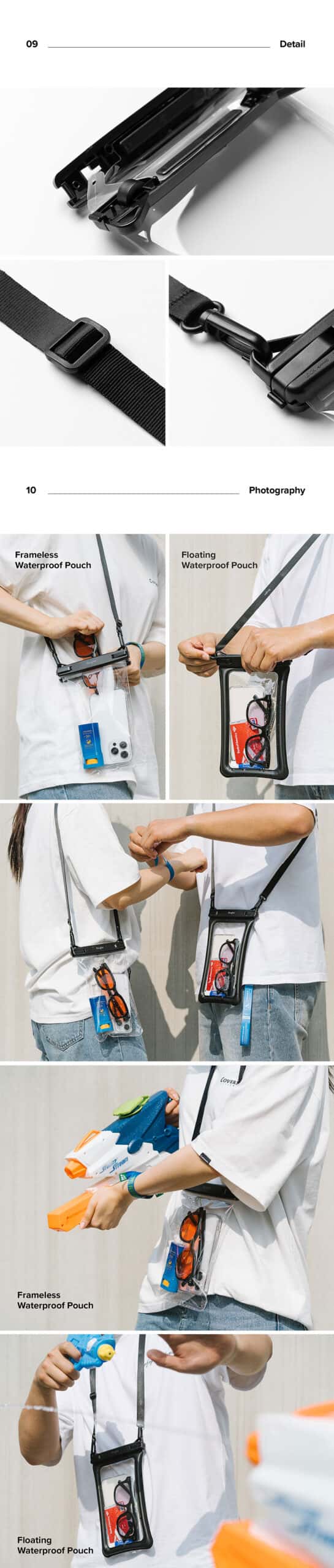 RINGKE FRAMELESS WATERPROOF POUCH