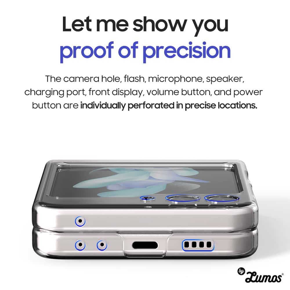 ARAREE NUKIN SERIES Samsung Galaxy Z Flip 5 Simple Slim Transparent Protective Case