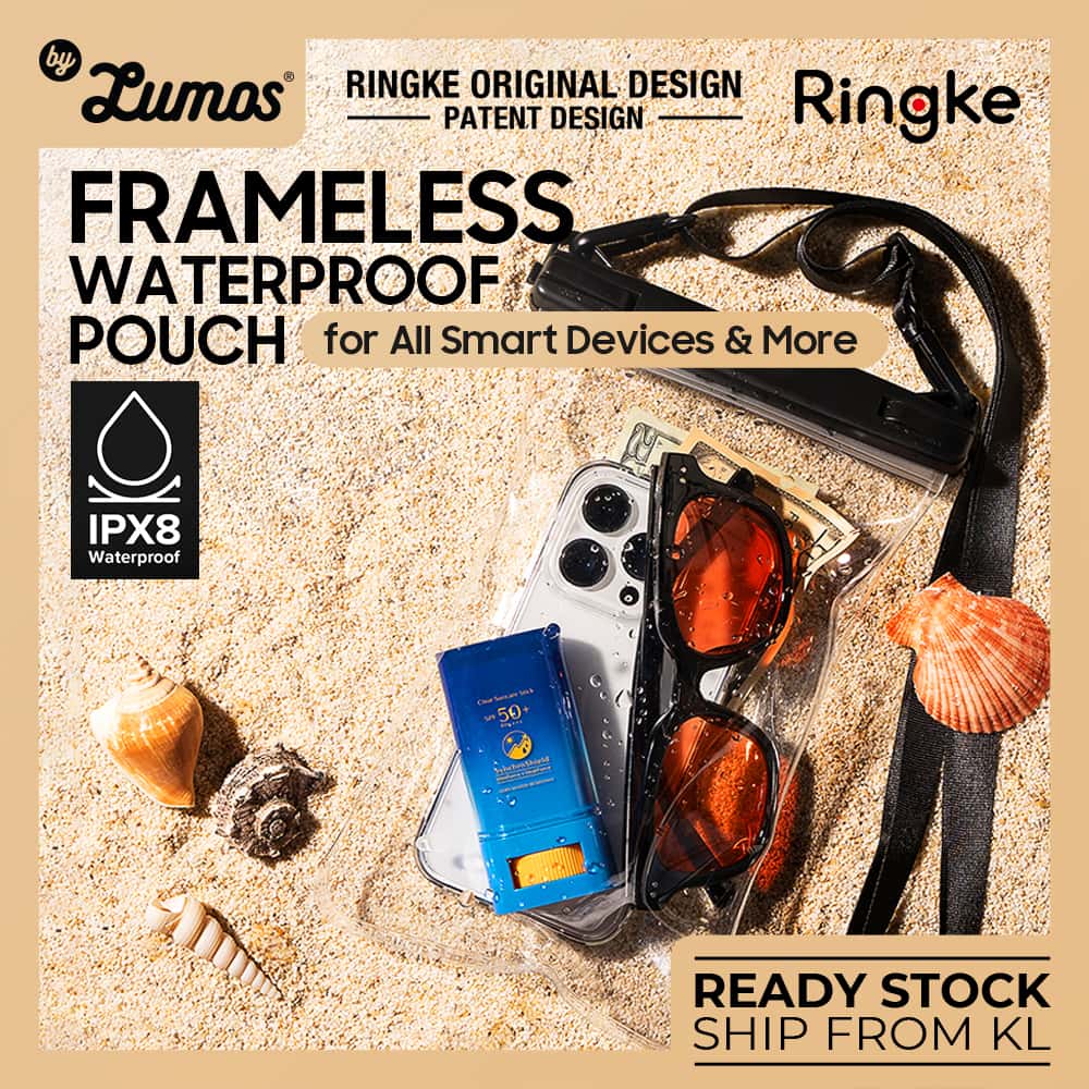 RINGKE FRAMELESS WATERPROOF POUCH