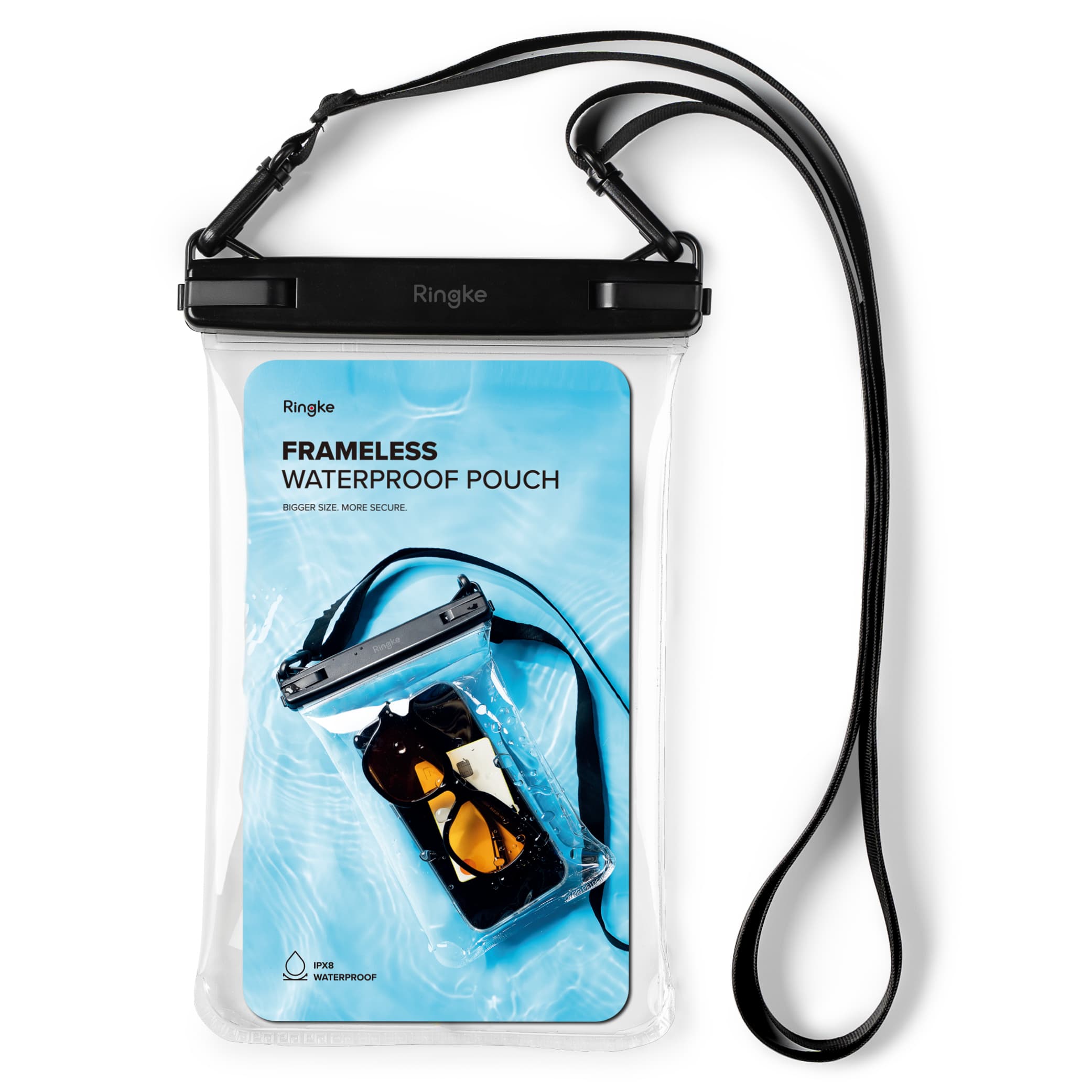 RINGKE FRAMELESS WATERPROOF POUCH โ Frameless Waterproof Pouch(BLACK)