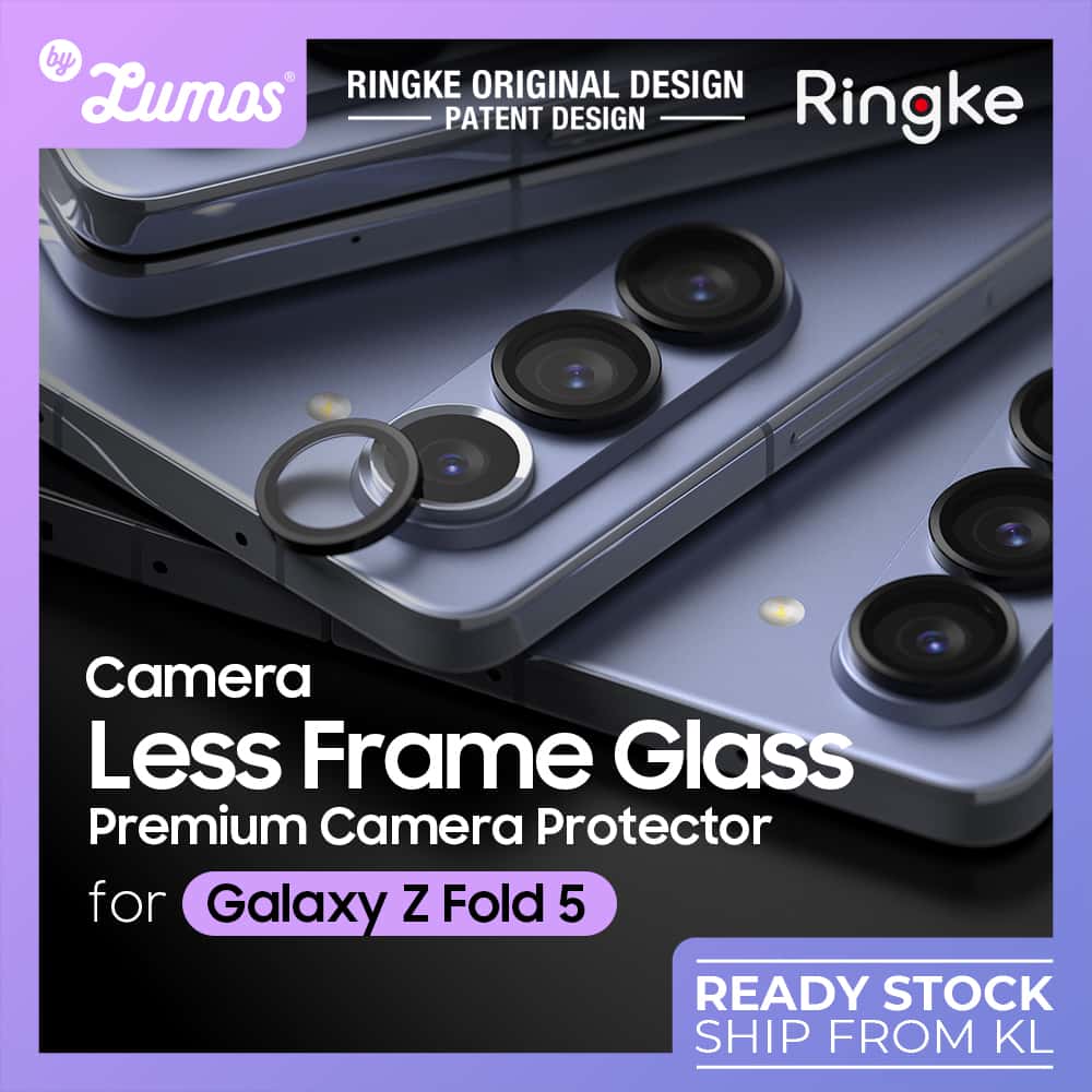 RINGKE CAMERA LENS FRAME GLASS Designed For Samsung Galaxy Z Fold 5 Camera Lens Protector