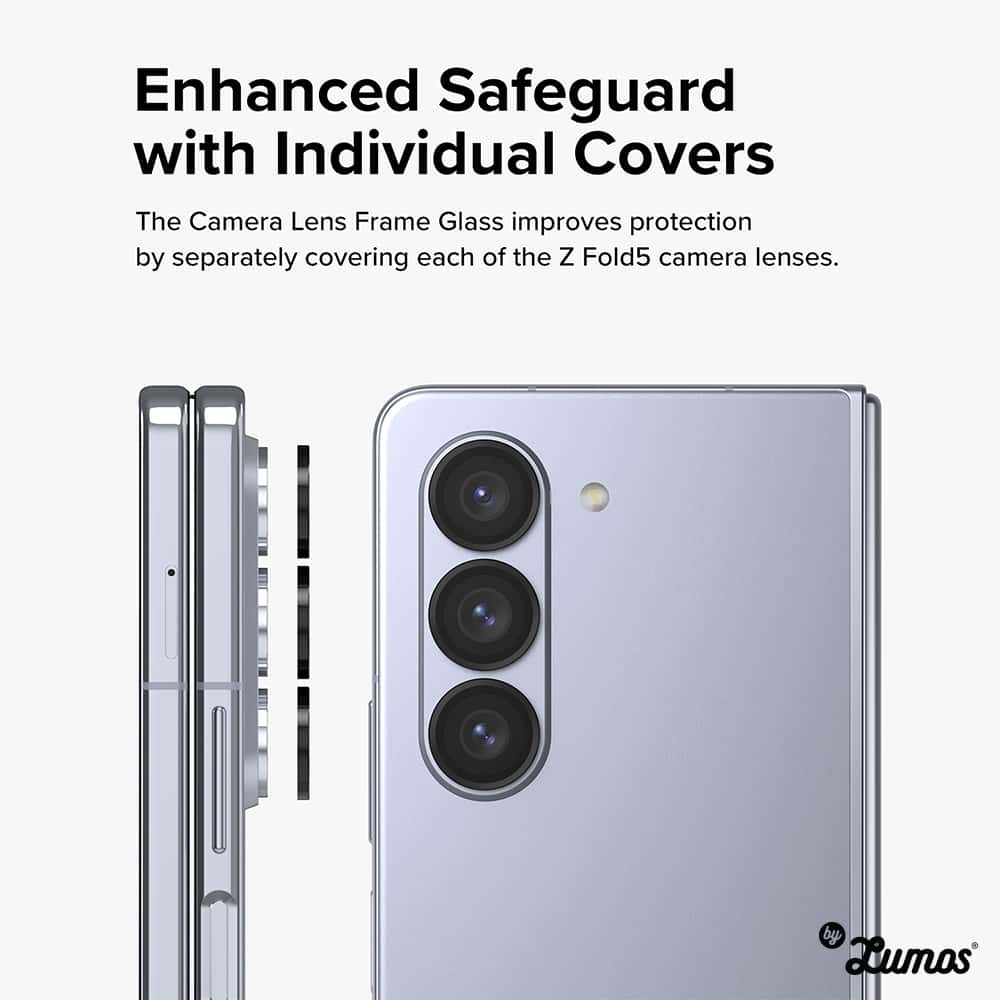 RINGKE CAMERA LENS FRAME GLASS Designed For Samsung Galaxy Z Fold 5 Camera Lens Protector