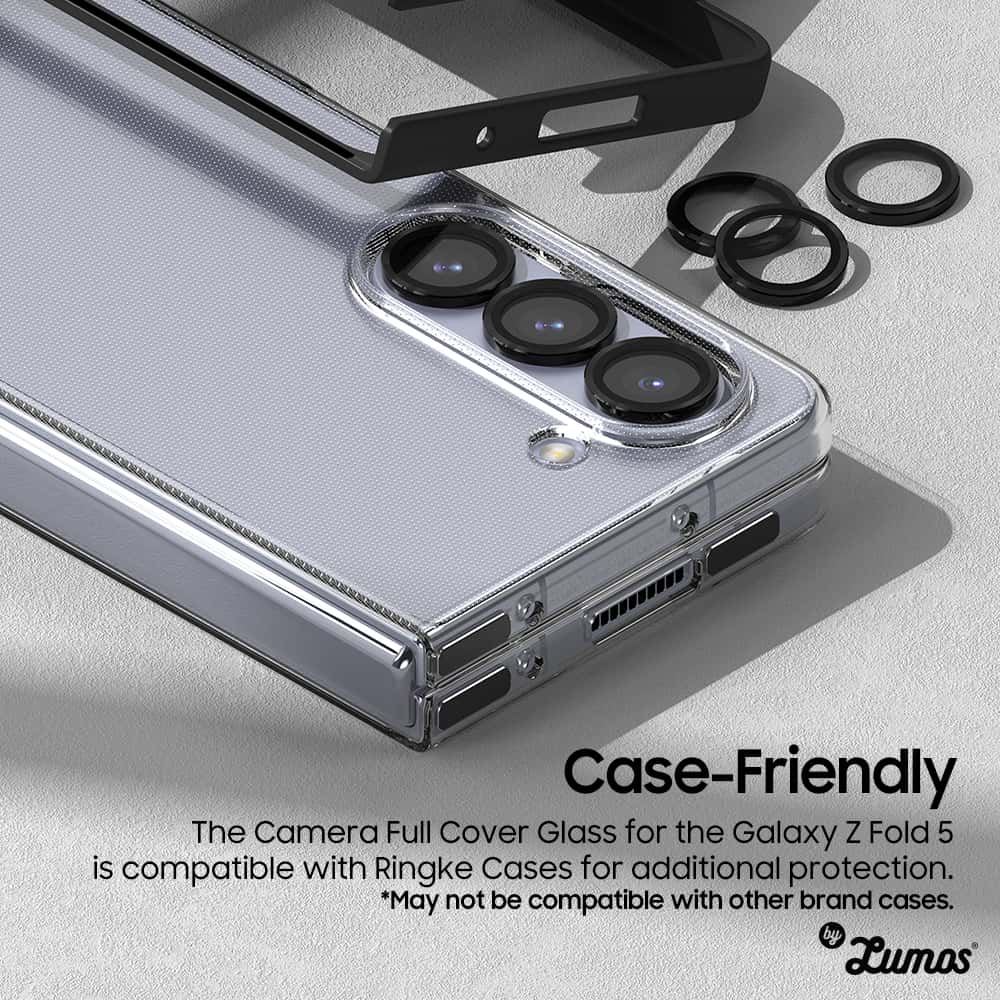 RINGKE CAMERA LENS FRAME GLASS Designed For Samsung Galaxy Z Fold 5 Camera Lens Protector