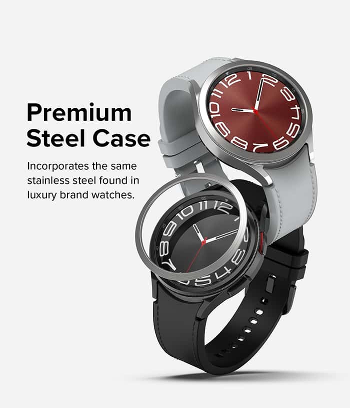 RINGKE BEZEL STYLING CASING COVER For Samsung Galaxy Watch 6 Classic