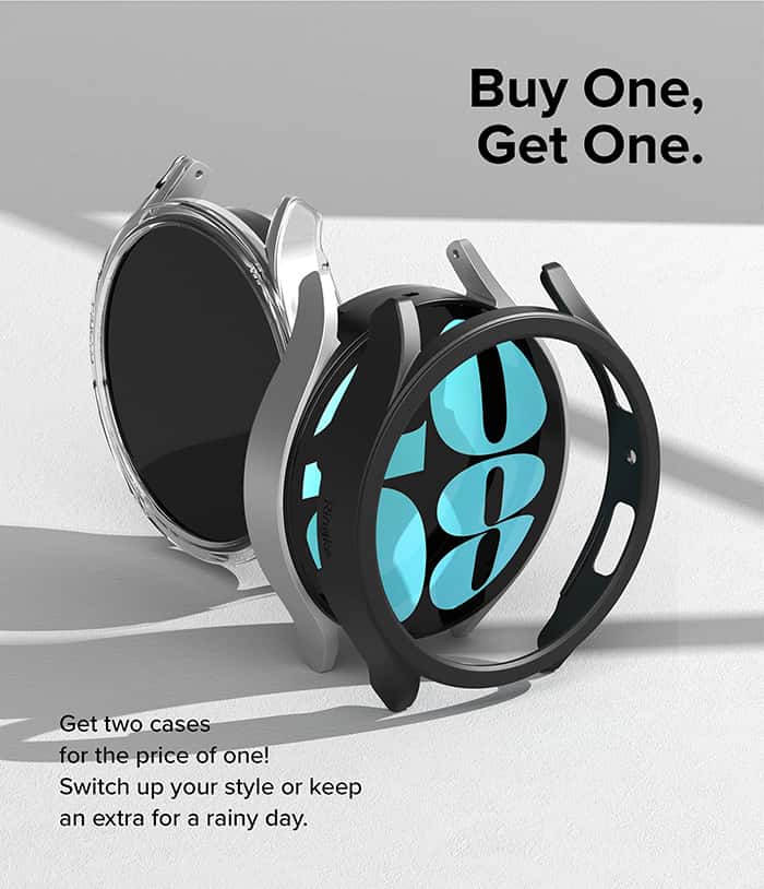 RINGKE SLIM CASE For Galaxy Watch 6 44mm & 40mm Hard Case