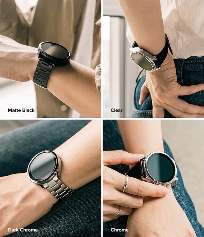 RINGKE SLIM CASE For Galaxy Watch 6 44mm & 40mm Hard Case