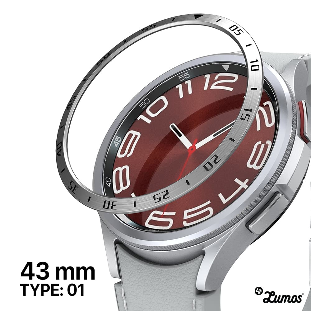 RINGKE BEZEL STYLING CASING COVER For Samsung Galaxy Watch 6 Classic โ 43 - 01