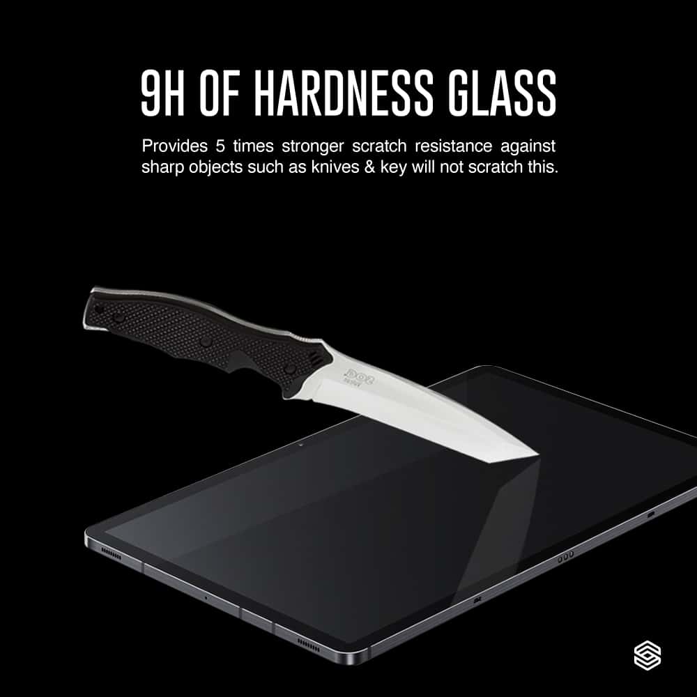 SIEGE GLASTIMATE FULL HD CLEAR FULL COVERAGE SCREEN PROTECTOR For Samsung Galaxy Tab S9 Ultra