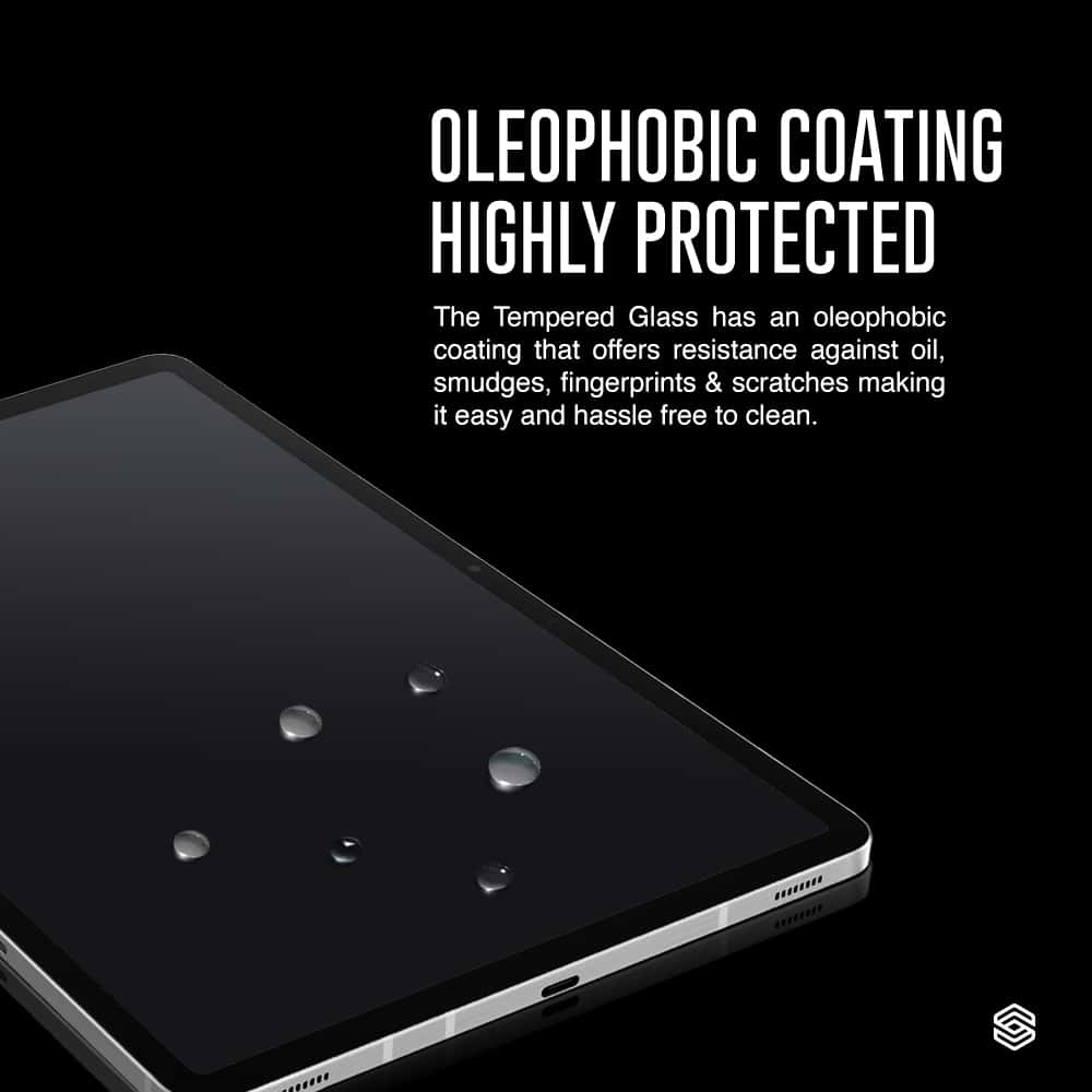 SIEGE GLASTIMATE FULL HD CLEAR FULL COVERAGE SCREEN PROTECTOR For Samsung Galaxy Tab S9 Ultra