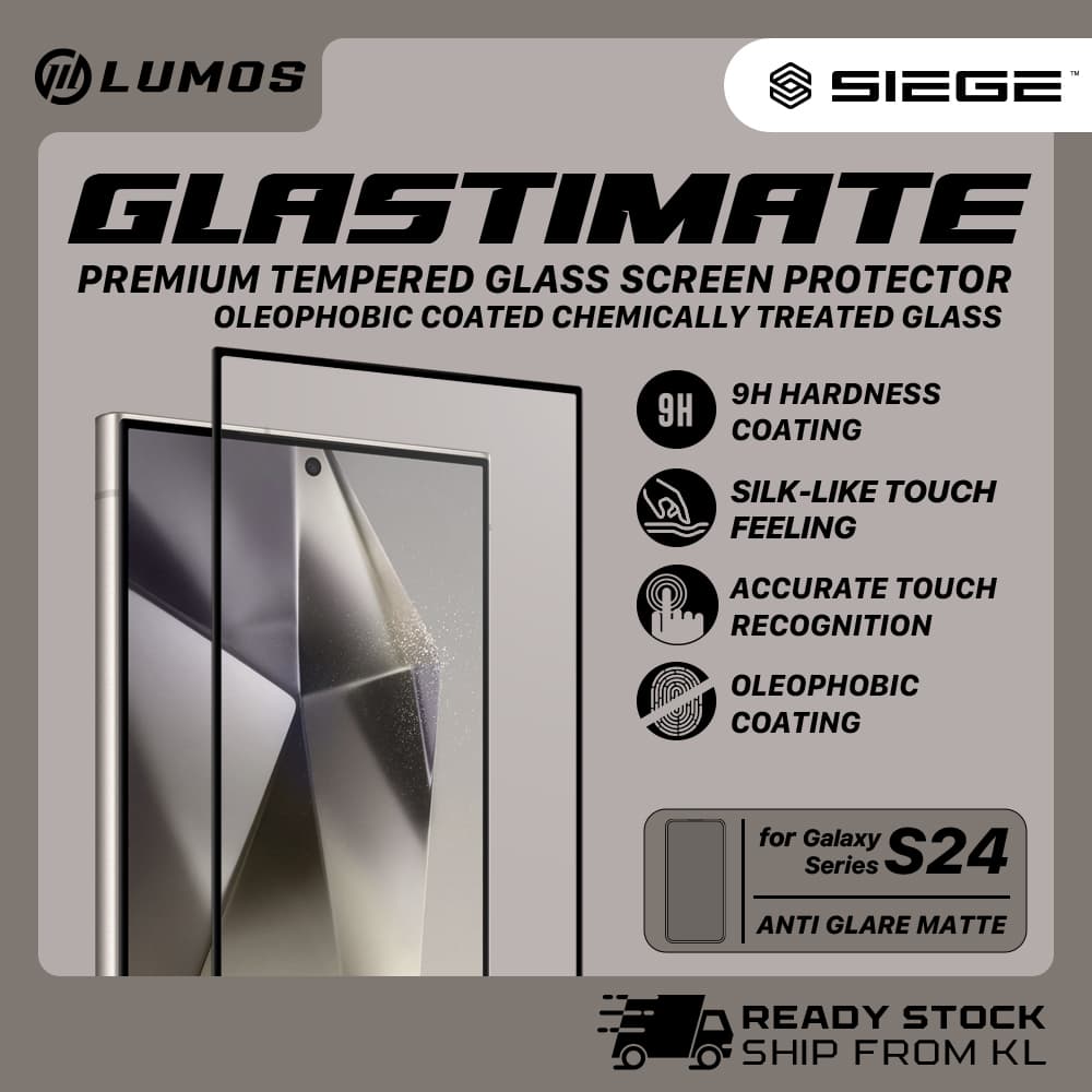 SIEGE Glastimate Anti-Glare Matte Samsung Galaxy S24
