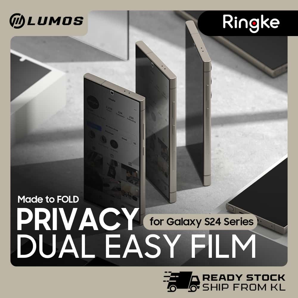 RINGKE PRIVACY DUAL EASY FILM Samsung Galaxy S24 Ultra Premium Screen Protector