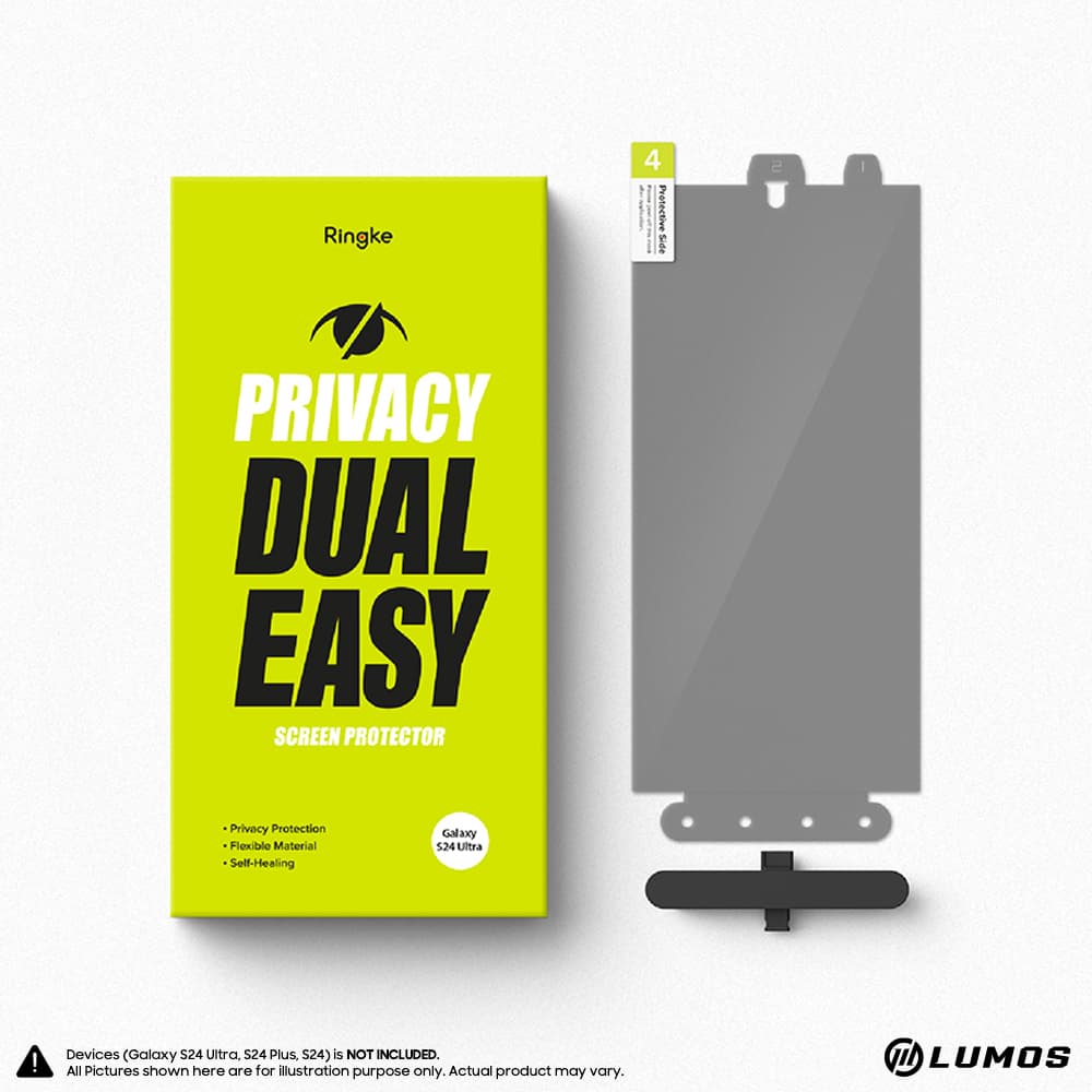 RINGKE PRIVACY DUAL EASY FILM Samsung Galaxy S24 Ultra Premium Screen Protector โ Samsung Galaxy S24 Ultra