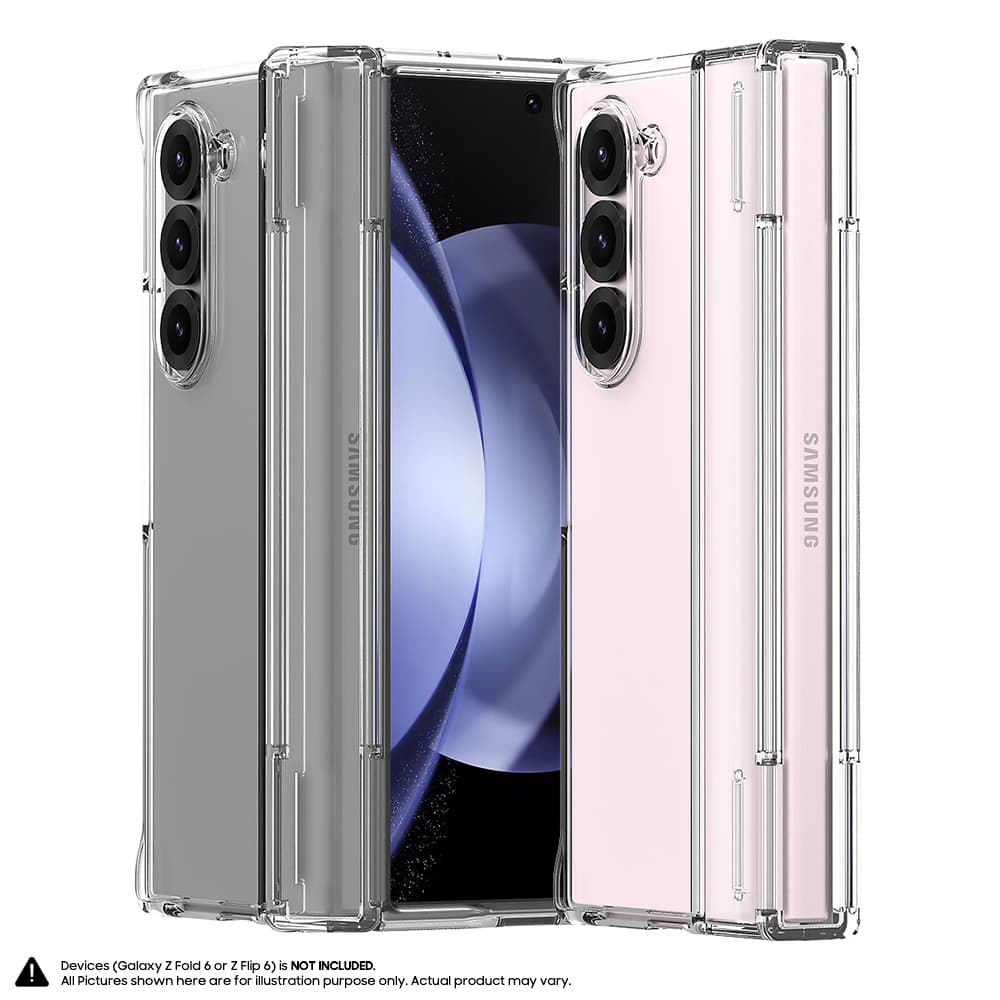 Araree Nukin 360 for Samsung Galaxy Z Fold 6 Phone Covers Clear Black Clear Matte Full Coverage Protection