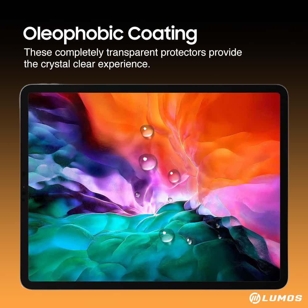 GLASSPRO+ IPAD PRO 10.5 / IPAD PRO 12.9 (2017) / IPAD PRO 12.9 (2020) SERIES (FULL HD CLEAR) Tempered Glass Screen Protector