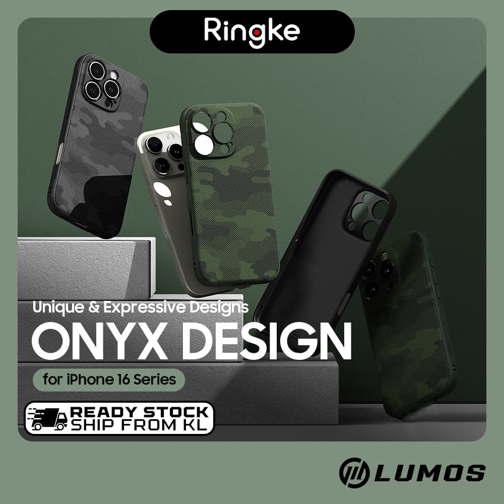 RINGKE ONYX DESIGN CASE for iPhone 16 Series