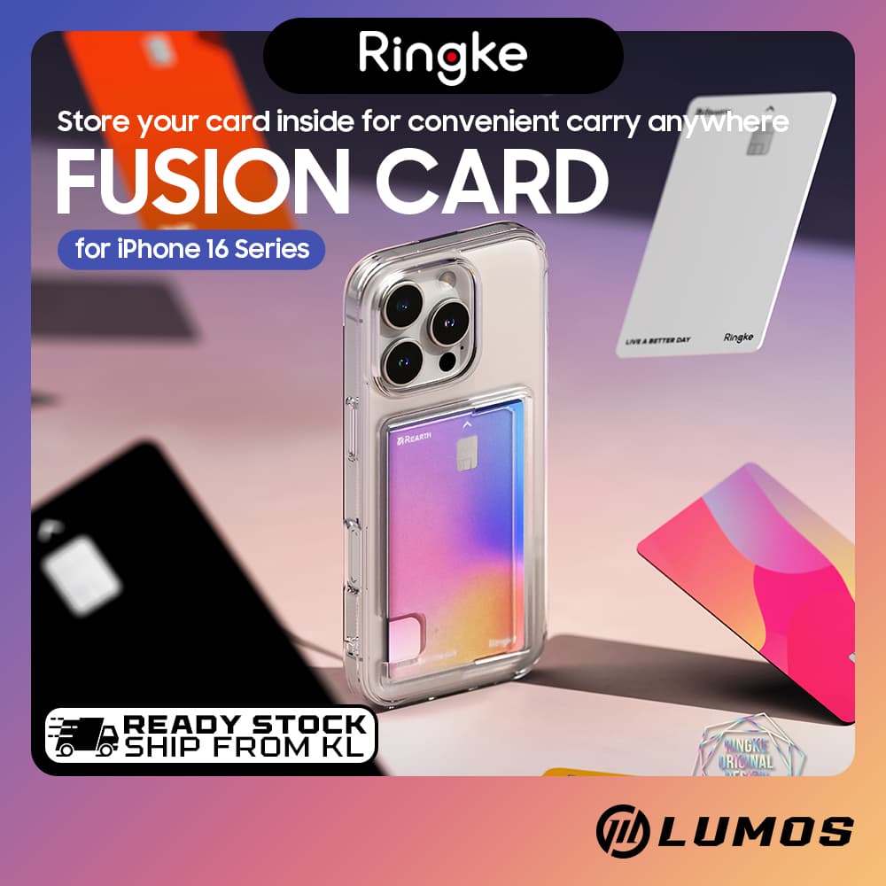 RINGKE FUSION CARD for iPhone 16 Series Phone Case