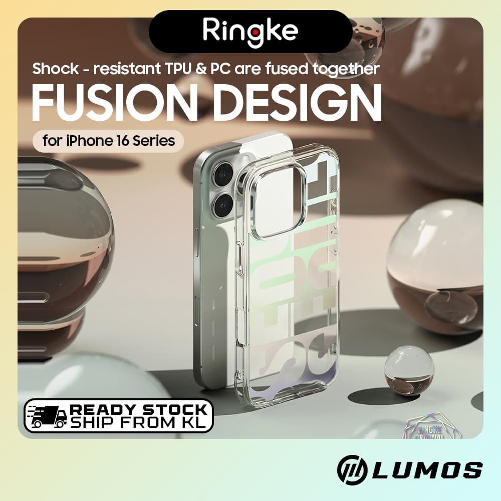 RINGKE FUSION DESIGN (SEOUL) for iPhone 16 Series Phone Case