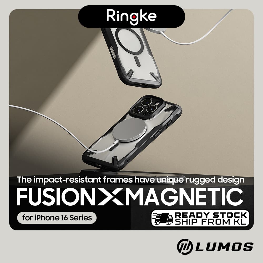 RINGKE FUSION X MAGNETIC CASE for iPhone 16/16 Pro