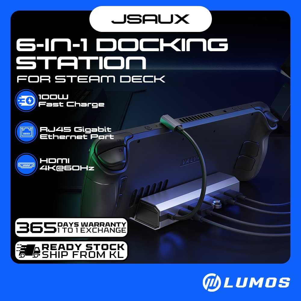 JSAUX HB0603 6-in-1 Multifunction Adapter