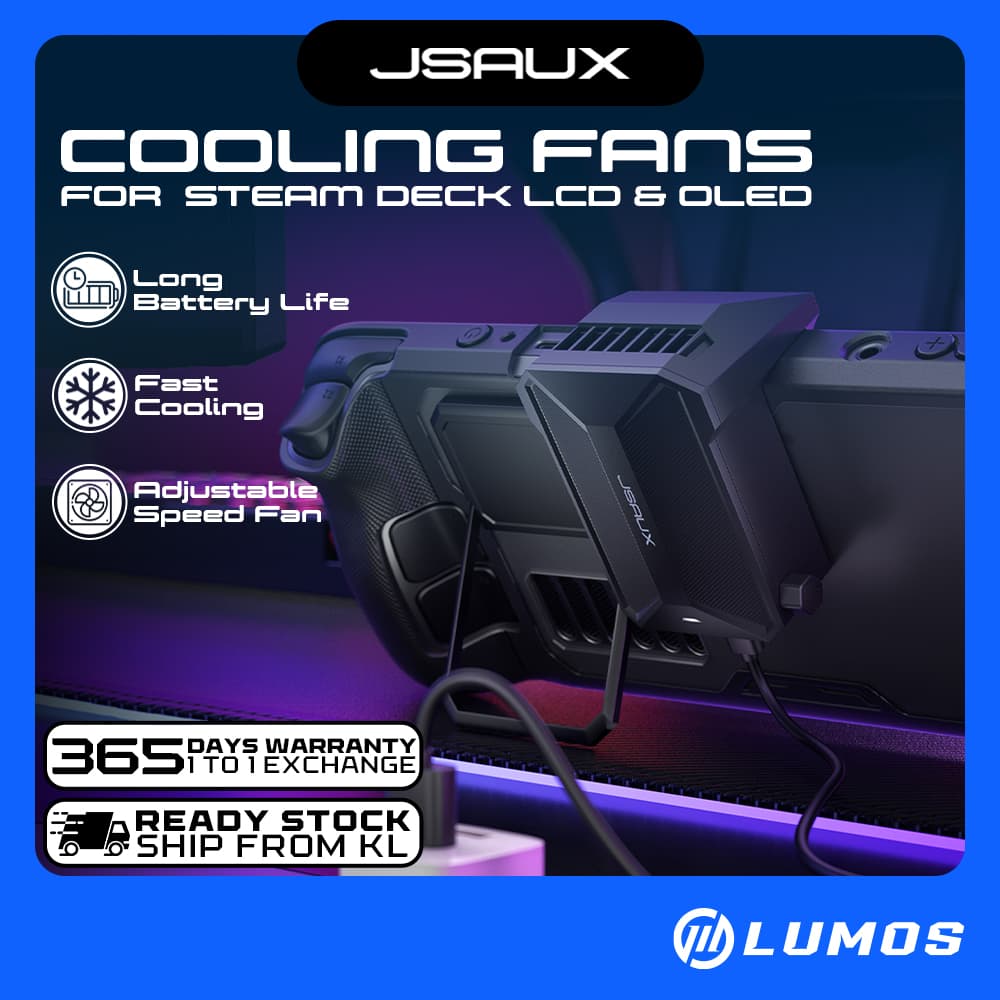 JSAUX GP0200 Cooling Fans for Steam Deck Series