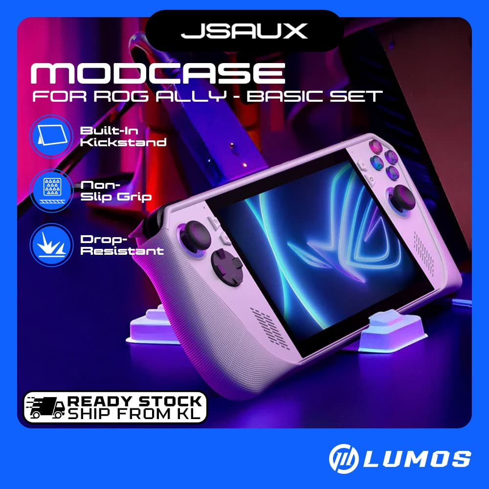 JSAUX PC0109 WHITE Modcase for ROG Ally