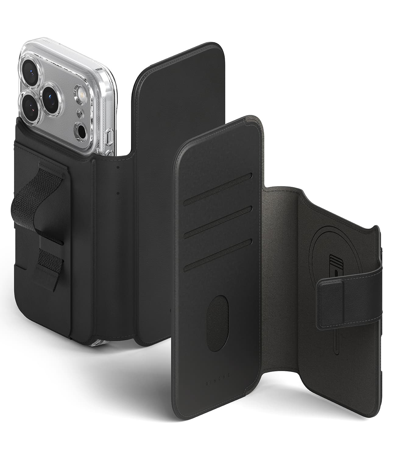 Ringke Folio Grip Wallet Magnetic Case for iPhone 16 & 17 / 17 Air / 17 Pro / 17 Pro Max