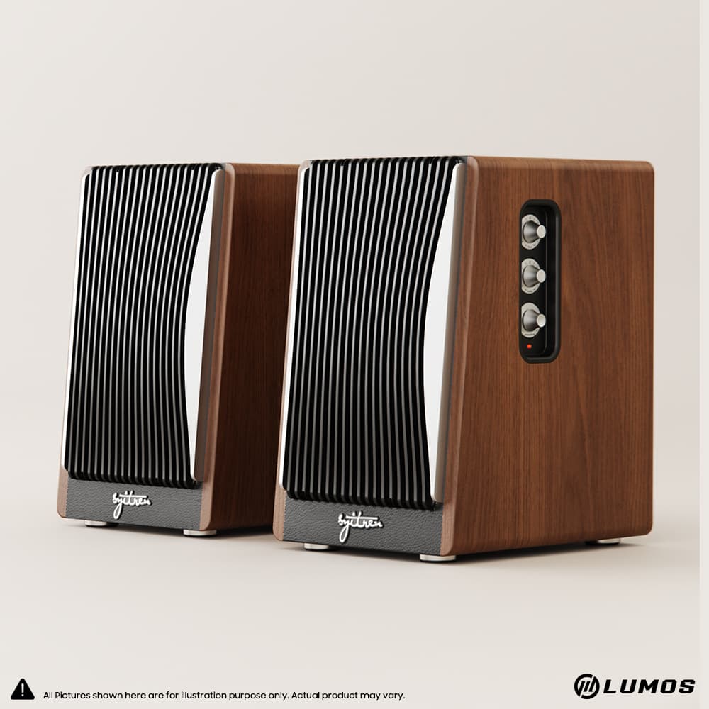 SYITREN PADEL II Retro HiFi Bluetooth Wireless Desktop Speaker – PADEL