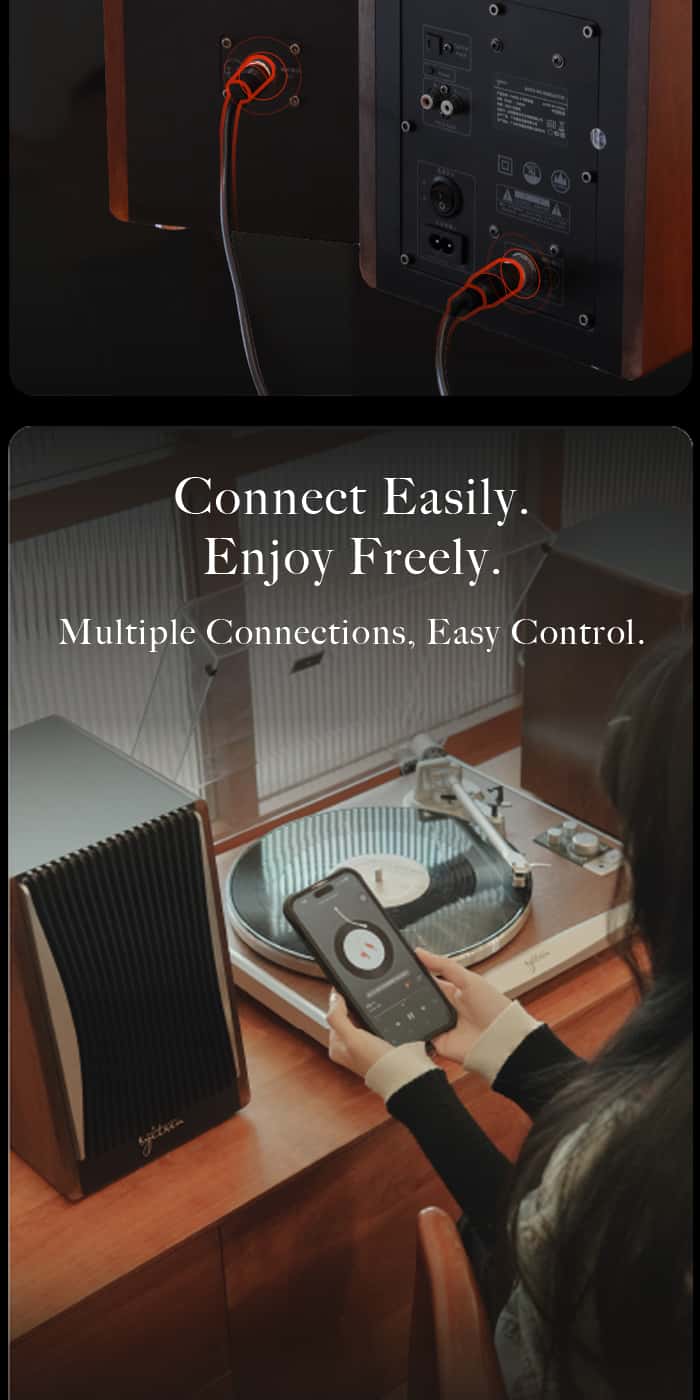SYITREN PADEL II Retro HiFi Bluetooth Wireless Desktop Speaker