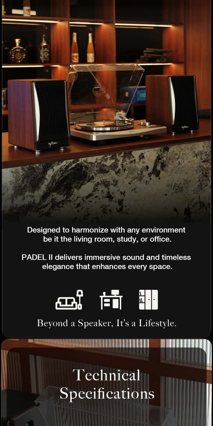 SYITREN PADEL II Retro HiFi Bluetooth Wireless Desktop Speaker