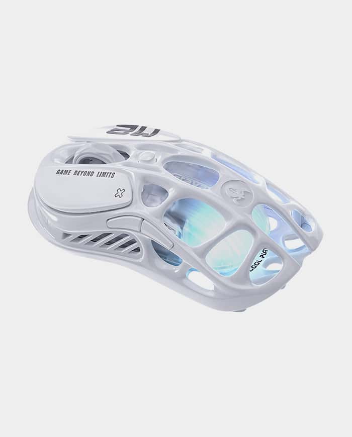 GravaStar Mercury M2 Opaline White Wireless Gaming Mouse PAW3395 5 Light Modes Ultra Sensitive