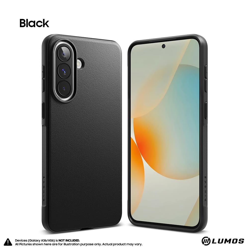 Ringke ONYX Series for Samsung Galaxy A57 Protective Phone Case & Casing Scratch Protection – Black