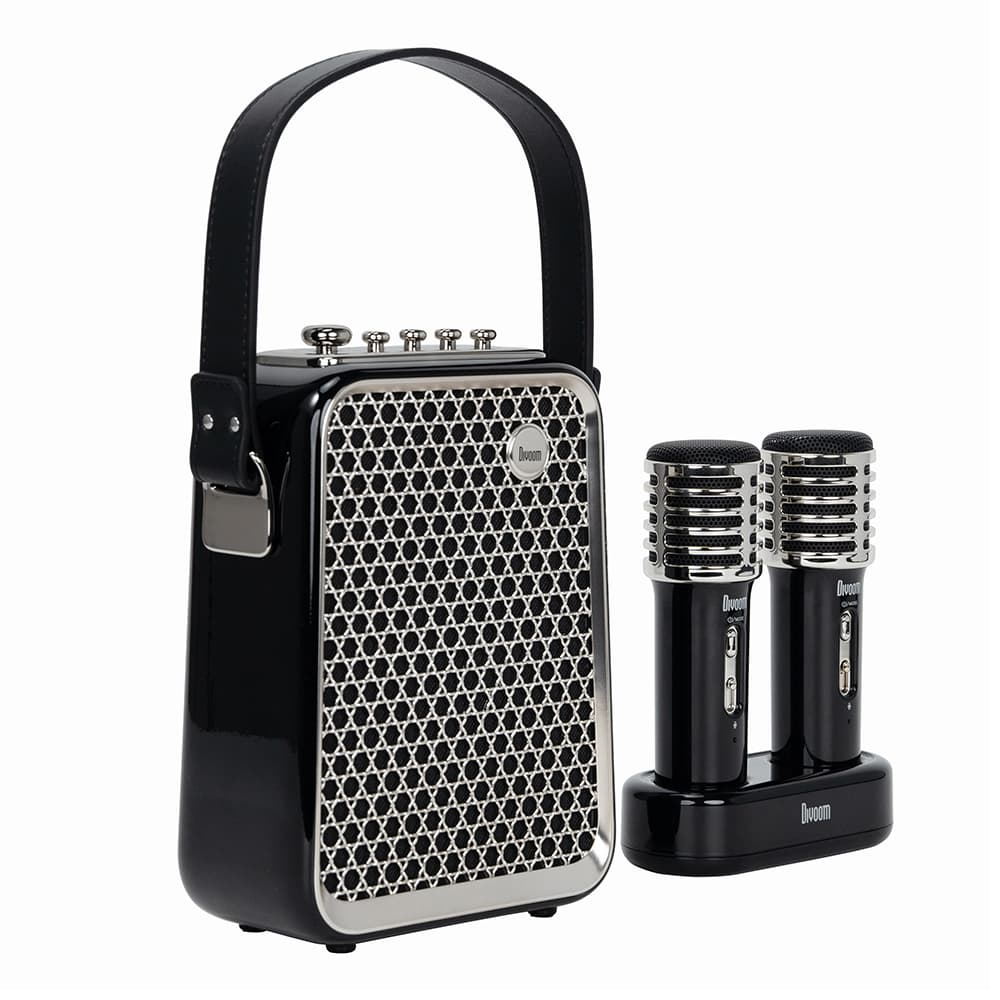 DIVOOM SONG BIRD-HQ Dual Mic Speaker – Black