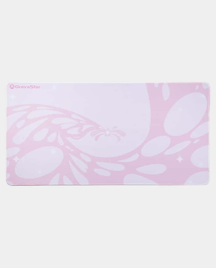 GravaStar Ultra-Precision Large Gaming Mouse Pad Pink , Blue , Purple