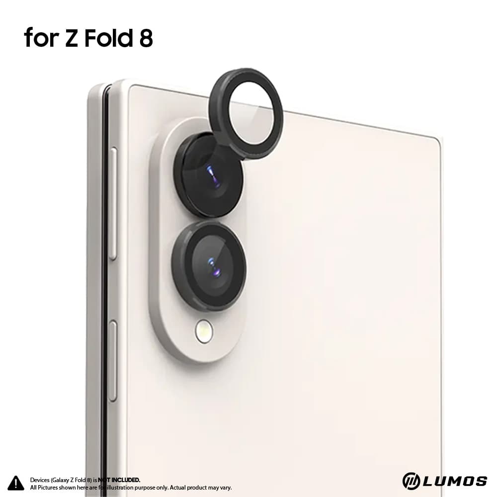 Araree Samsung Galaxy Z Fold 8 Core MR Tempered Glass Camera Lens Protector Minimizes Flash Light Glare – Galaxy Z Fold 8
