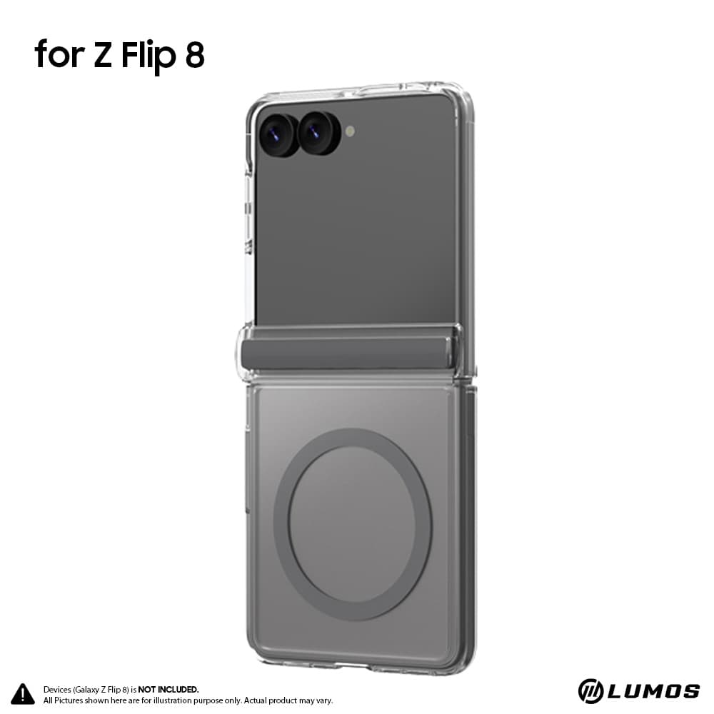 Araree Duple 360M Magnetic for Samsung Galaxy Flip 8 Magnetic Transparent Full Cover Protective Phone Case