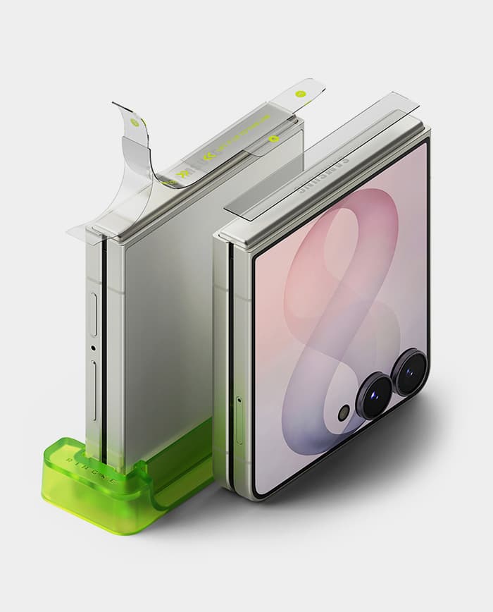 Ringke Galaxy Z Flip 8 Hinge Protector | Hinge Dual Easy Film Easy installation (2 Pack)