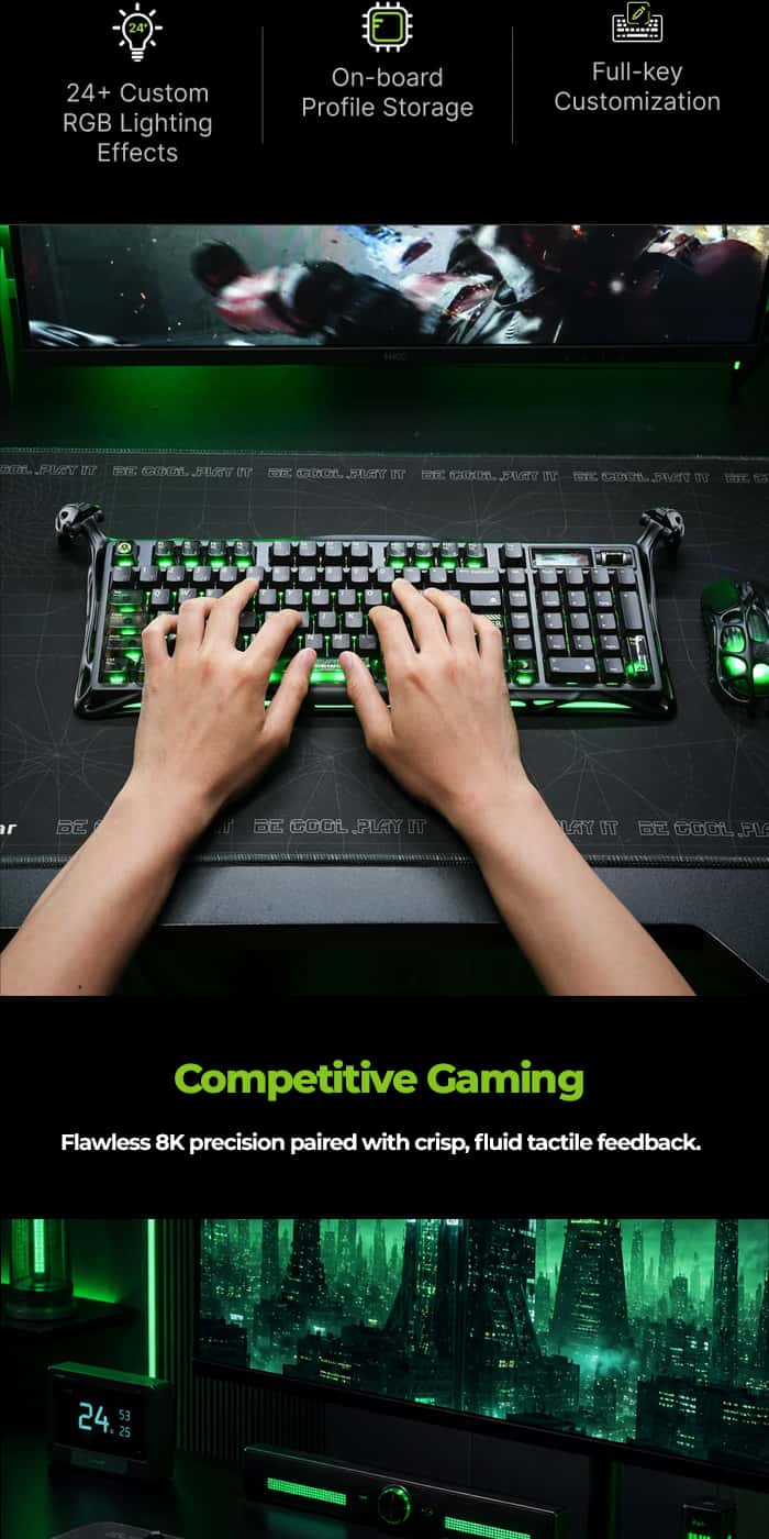 THE ULTIMATE GAMING COMBO IS HERE — GET THE GRAVASTAR K98 PRO AND ADD RM199 ONLY FOR A TTRACING SWIFT X 2020 GAMING CHAIR!