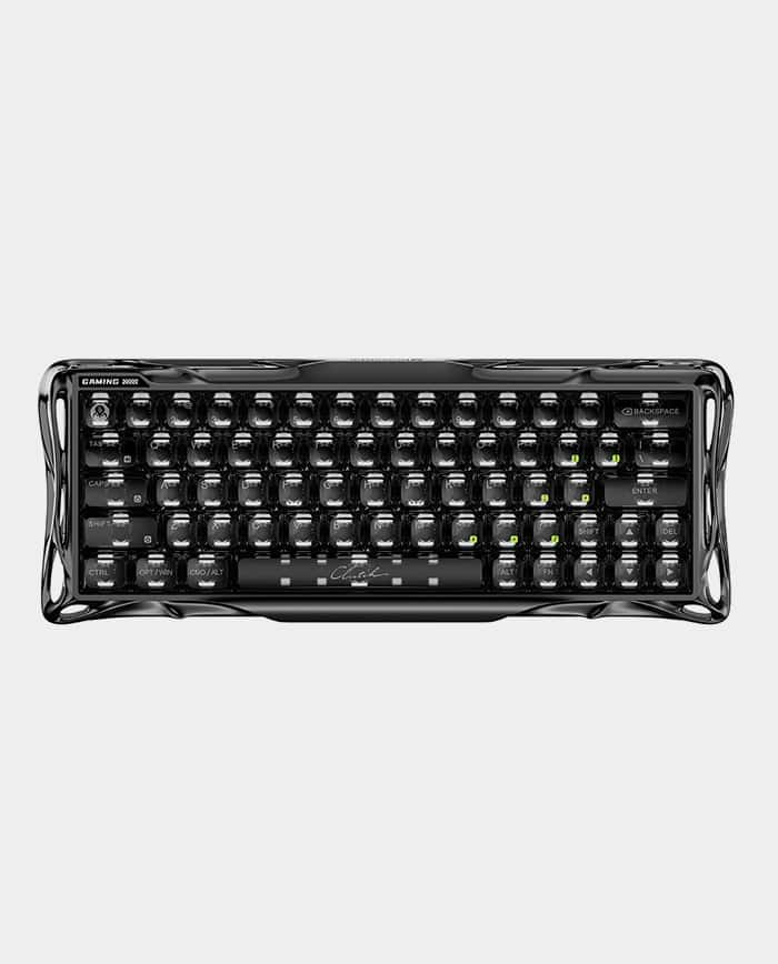 GravaStar Mercury V60 Ultra The Black Exoskeleton UFO Magnetic Gaming Switch – Obsidian Black