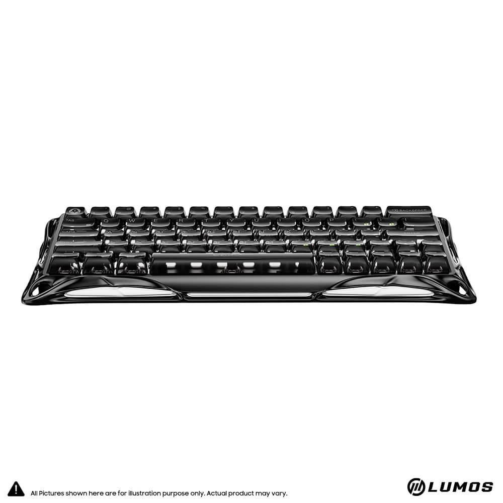 GravaStar Mercury V60 Ultra The Black Exoskeleton UFO Magnetic Gaming Switch – Obsidian Black – Obsidian Black