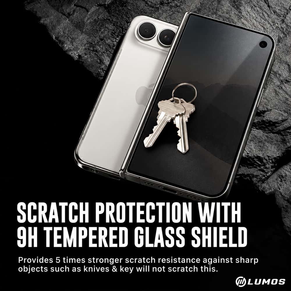 SIEGE Glastimate Premium Privacy Matte Tempered Glass Screen Protector for IPhone Duo