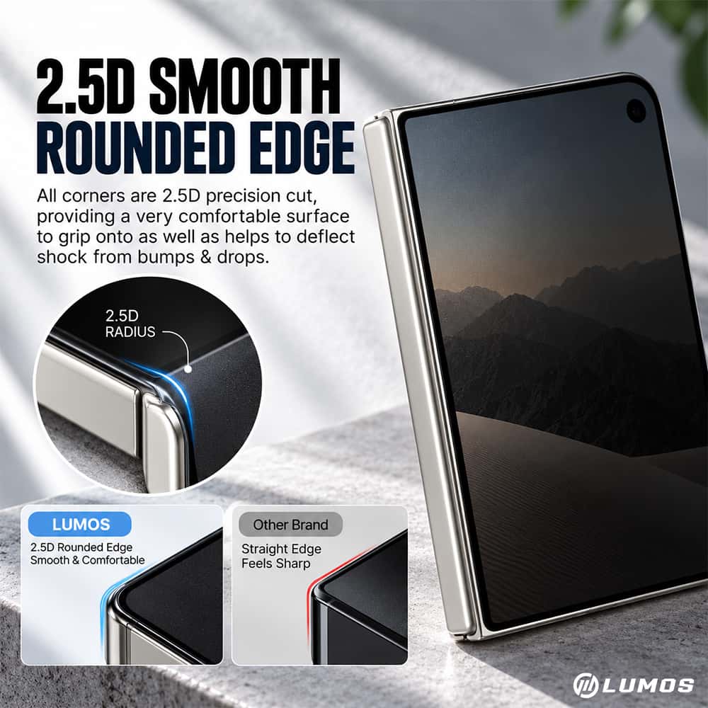 SIEGE Glastimate Premium Privacy Matte Tempered Glass Screen Protector for IPhone Duo
